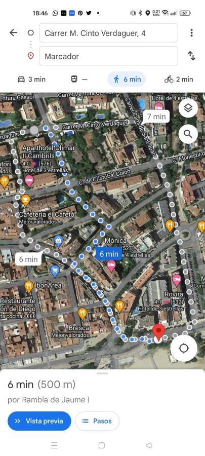 Apartamento Concordia, con parking en el puerto de Cambrils Exterior foto